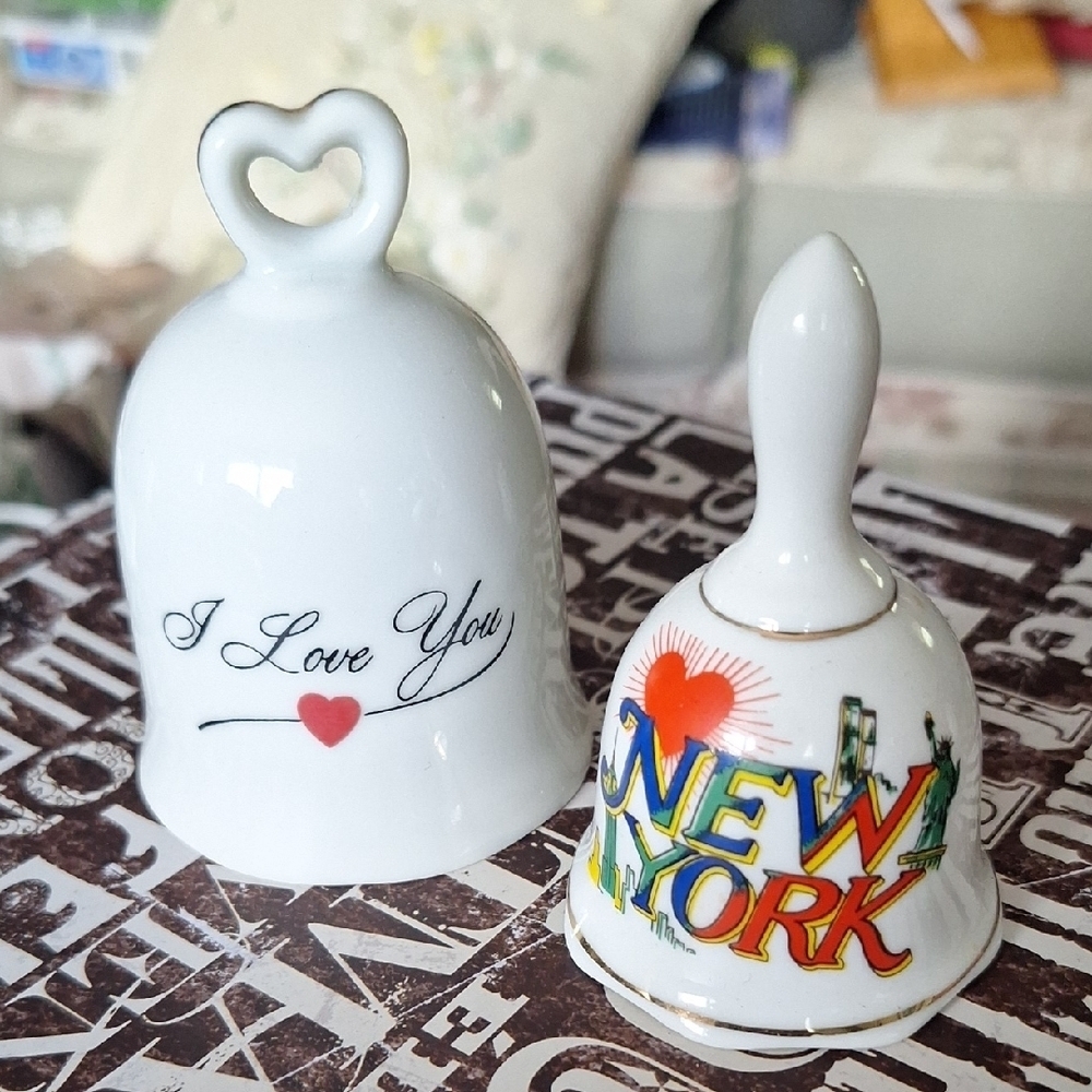 White and Colorful Decorative Bells